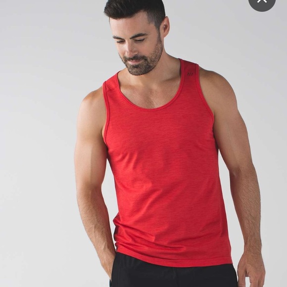 lululemon athletica Other - lululemon athletica Bold Red Men's Tank Top